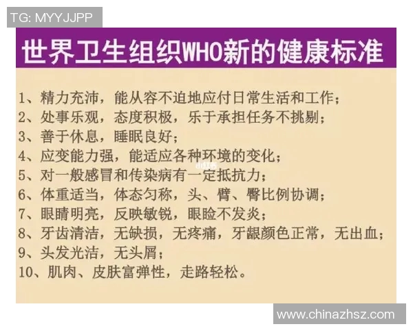 世界卫生组织运动指南：打造健康生活方式的科学建议与实践方法